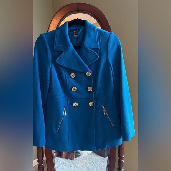 Alfani Petite Vibrant Blue Jacket - Picture 1 of 4